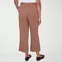 Alfred Dunner Spice Market Womens Straight Ankle Pant