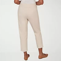 Alfred Dunner Camden Market Womens Straight Mid Rise Pull-On Pant