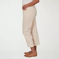 Alfred Dunner Camden Market Womens Straight Mid Rise Pull-On Pant