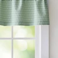 CURTIANWORKS Bridge Rod Pocket Tailored Valance
