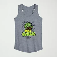 Brand New Day The Hulk Womens Crew Neck Sleeveless Hulk Spiderman Tank Top