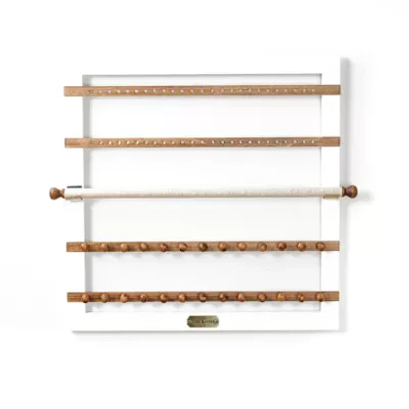 Hives & Honey Wall Mounted White Jewelry Accessory Frame
