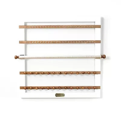 Hives & Honey Wall Mounted White Jewelry Accessory Frame