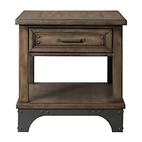 Intercon Incorporated Whiskey River Living Room 1-Drawer End Table