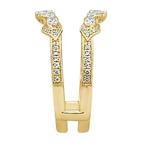 Womens / CT. T.W. Natural White Diamond 14K Gold Ring Guard