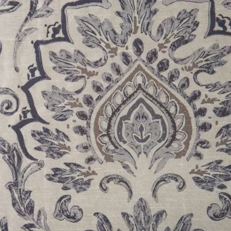 Max Blackout Mystique Print Grommet Top 100% Single Curtain Panel