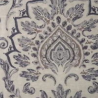 Max Blackout Mystique Print Grommet Top 100% Single Curtain Panel