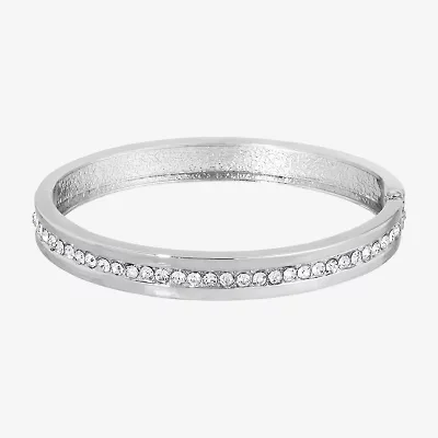 1928 Womens Champagne Crystal Stretch Bracelet