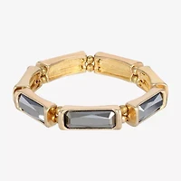 1928 Gold-Tone Womens Stretch Bracelet