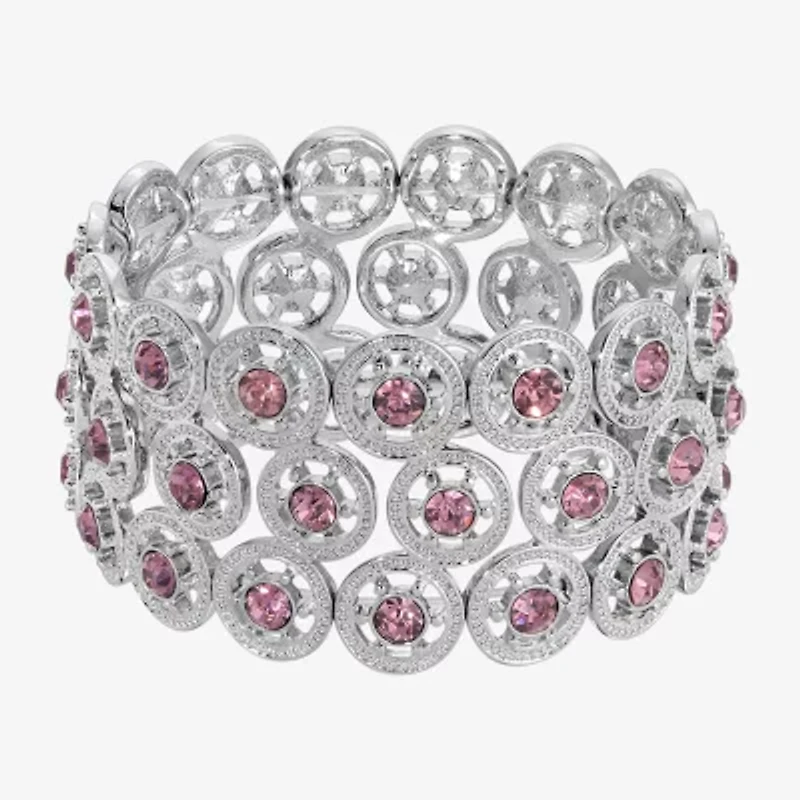 1928 Womens Purple Stretch Bracelet