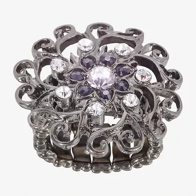 1928 Womens Blue Stretch Ring