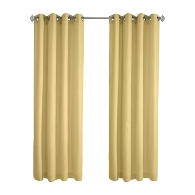 Habitat Harmony Grommet Top Light-Filtering Single Curtain Panel