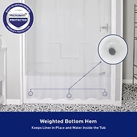 Kenney Shower Curtain Liner