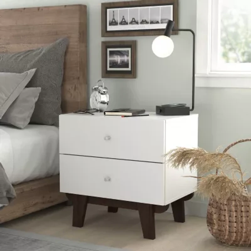 Kinkaid 2-Drawer Nightstand