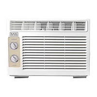 Black+Decker Bd05Mwt6 Window Air Conditioner 5000 Btu Cools Up To 150 Square Feet White