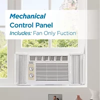 Black+Decker Bd05Mwt6 Window Air Conditioner 5000 Btu Cools Up To 150 Square Feet White