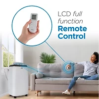 Black+Decker 14000 Btu Portable Air Conditioner With Remote Control White