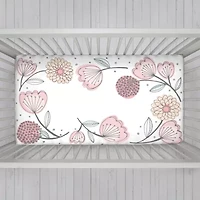 Nojo Floral Crib Sheet