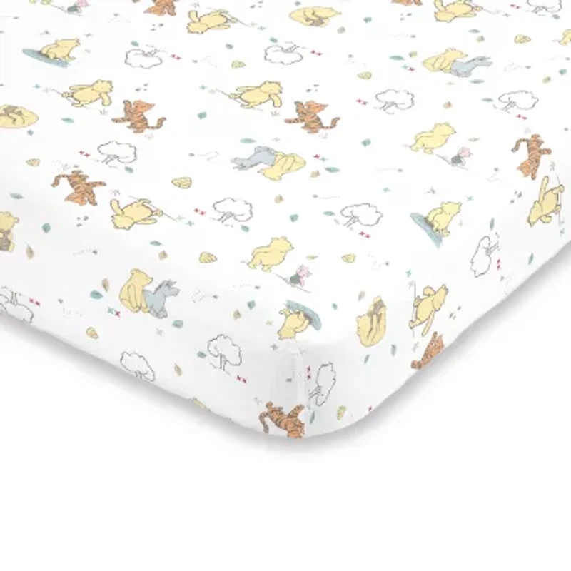 Nojo Classic Winnie The Pooh Winnie The Pooh Crib Sheet