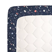 Nojo Super Soft Space Crib Sheet