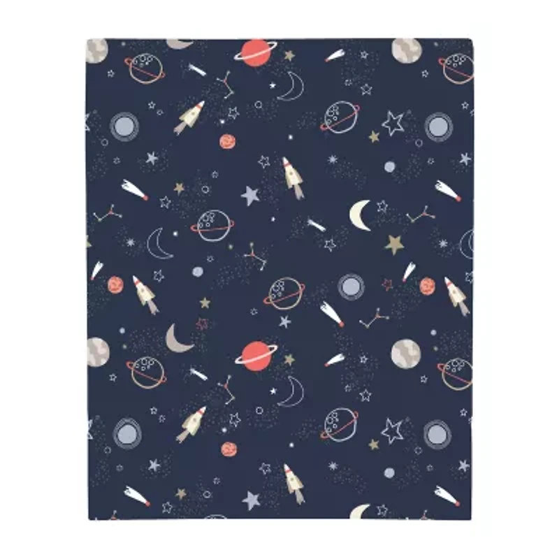Nojo Super Soft Space Crib Sheet