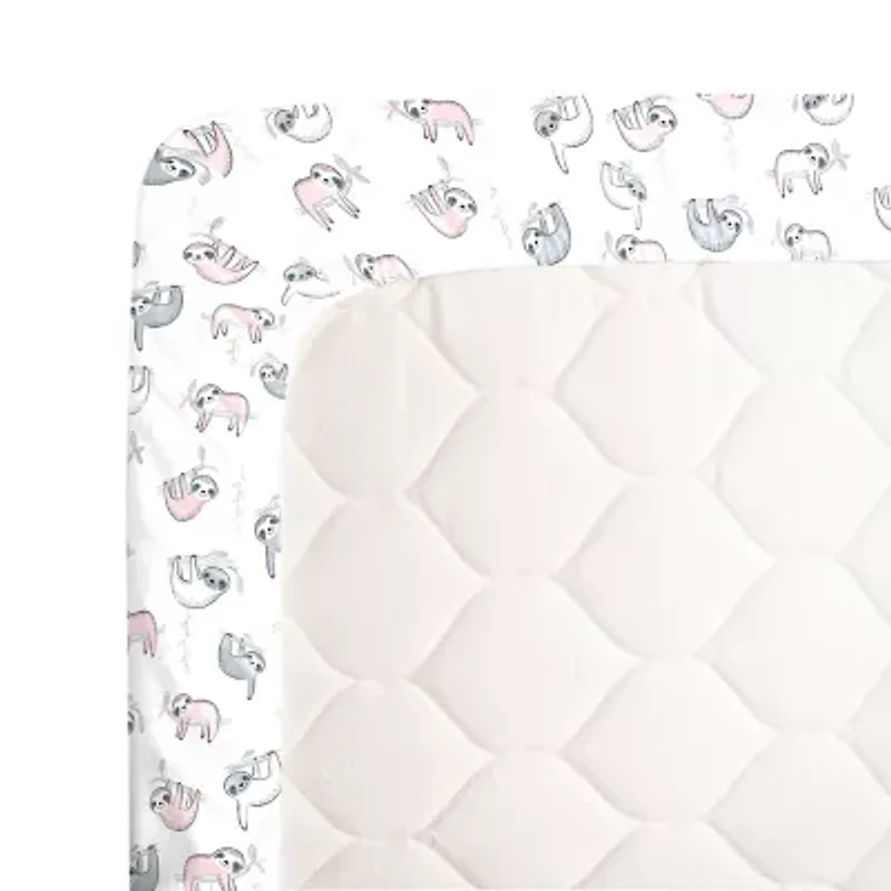 Nojo Super Soft Sloth Crib Sheet
