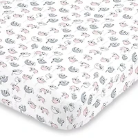 Nojo Super Soft Sloth Crib Sheet