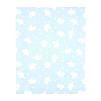 Nojo Super Soft Elephant Mini Crib Sheet