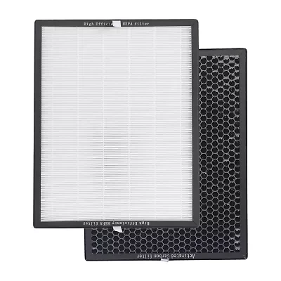 Replacement Air Purifier Filter Black + Decker Af3 Dual Hepa + Activated Carbon Filter Bapuv150