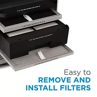 Replacement Air Purifier Filter Black+Decker AF5 4-Stage HEPA Act Carbon Ozone Removal Electrostatic Precipitator BAPUV350