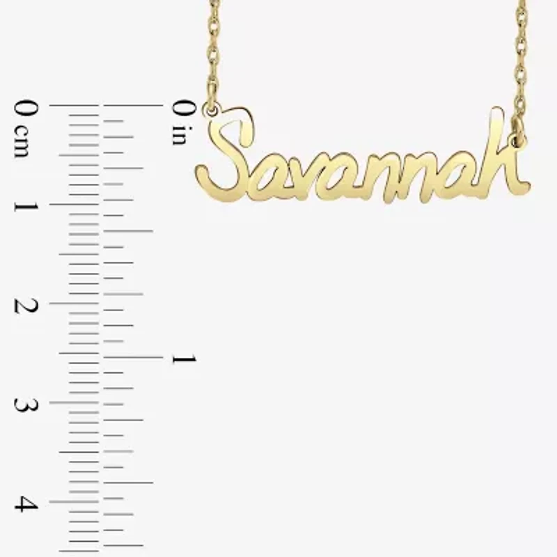 Personalized 30mm Name Necklace