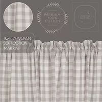 Annie Buffalo Check Rod Pocket Tailored Valance