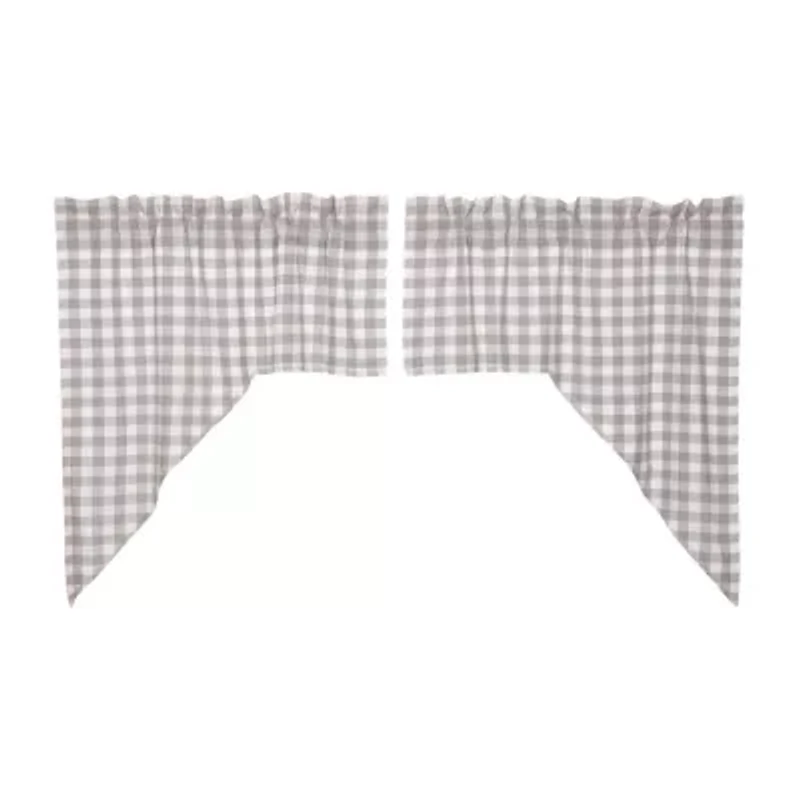 Annie Buffalo Check Multi-Pack Rod Pocket Valance