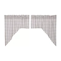 Annie Buffalo Check Multi-Pack Rod Pocket Valance