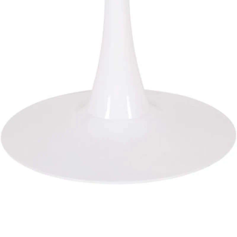 Corliving Round Wood-Top Dining Table