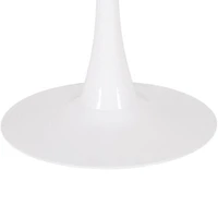 Corliving Round Wood-Top Dining Table