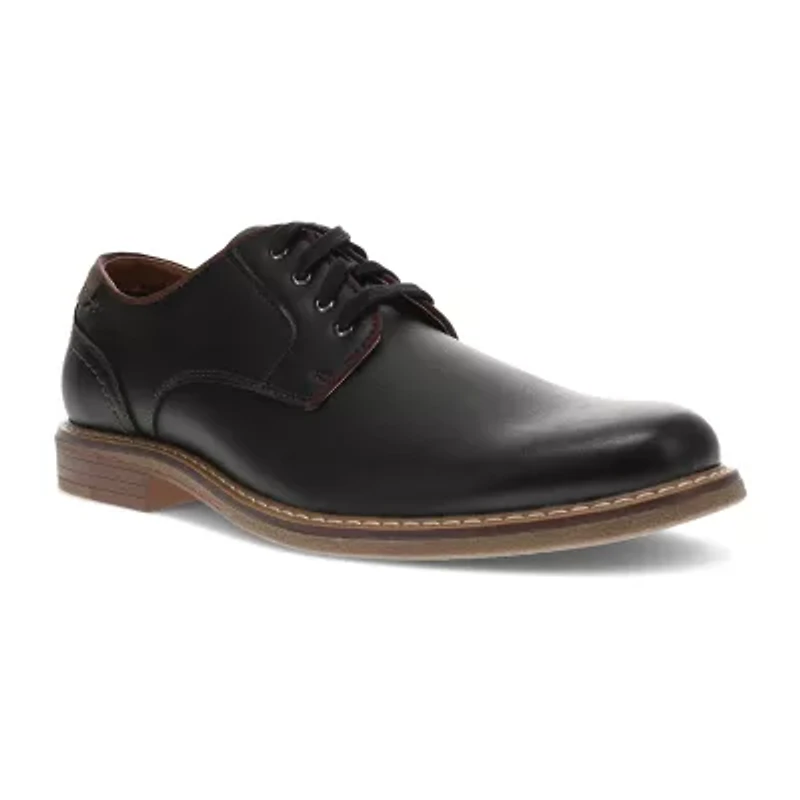 Dockers Bronson Mens Round Closed Toe Oxford Shoes