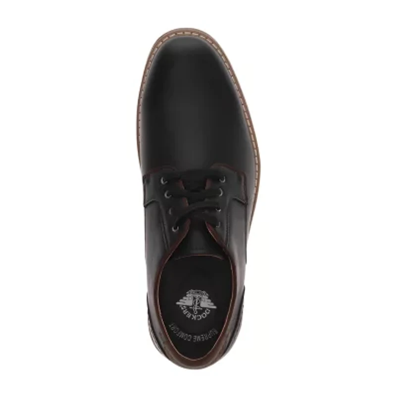 Dockers Bronson Mens Round Closed Toe Oxford Shoes
