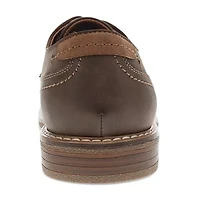 Dockers Bronson Mens Round Closed Toe Oxford Shoes