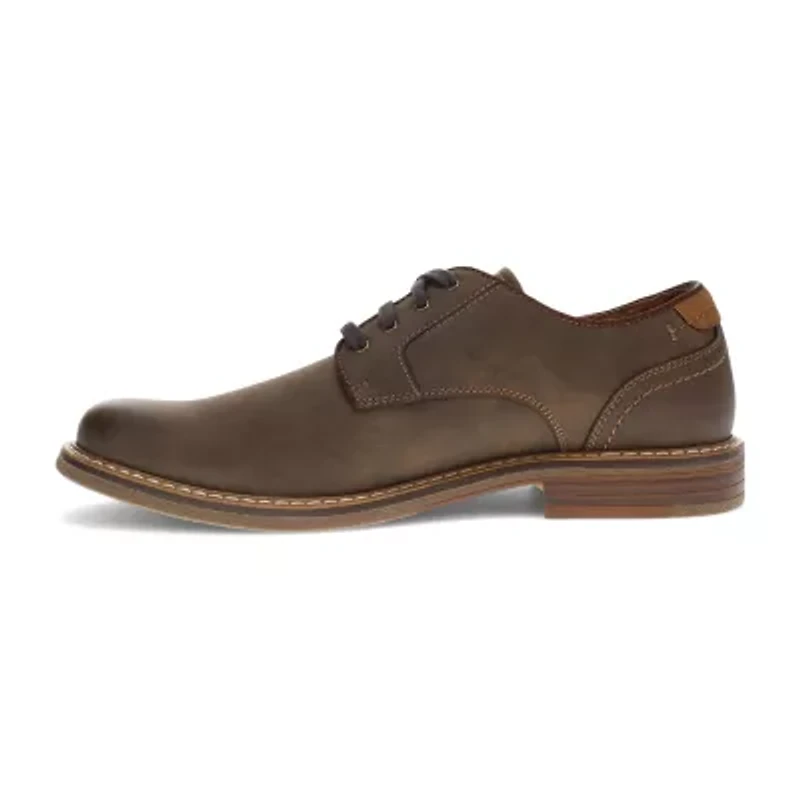 Dockers Bronson Mens Round Closed Toe Oxford Shoes