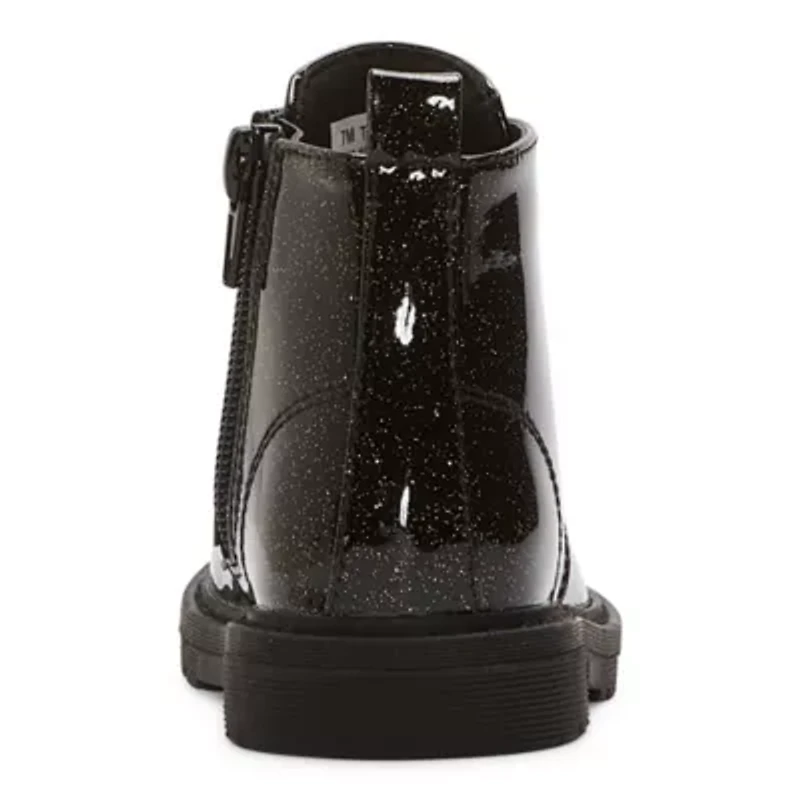 Thereabouts Toddler Girls Lil Reese Flat Heel Combat Boots