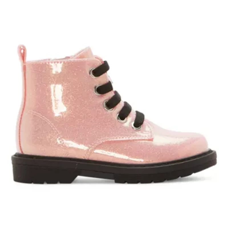 Thereabouts Toddler Girls Lil Reese Flat Heel Combat Boots