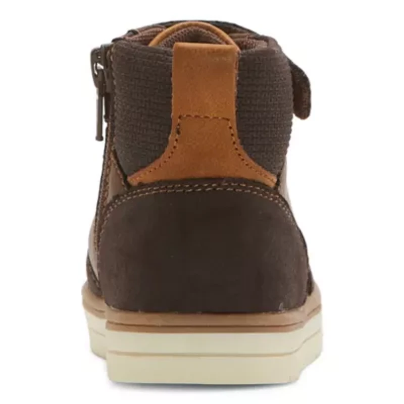 Thereabouts Toddler Boys Lil Asher Flat Heel Lace Up Boots