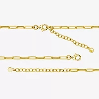 Paris 1901 By Charles Garnier Womens White Cubic Zirconia 18K Gold Over Silver Heart 18 Inch Pendant Necklace