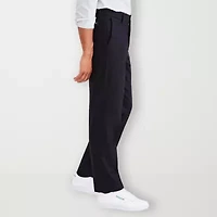 Dockers Signature Iron Free Khaki With Stain Defender Mens Comfort Waistband Straight Fit Flat Front Pant