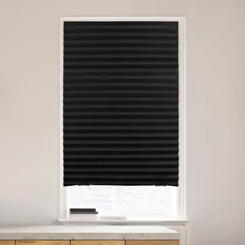 Lumi Home Furnishings Temporary Cordless Blackout Pleated Shade