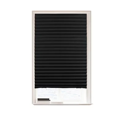 Lumi Home Furnishings Temporary Cordless Blackout Pleated Shade