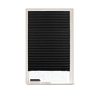 Lumi Home Furnishings Temporary Cordless Blackout Pleated Shade