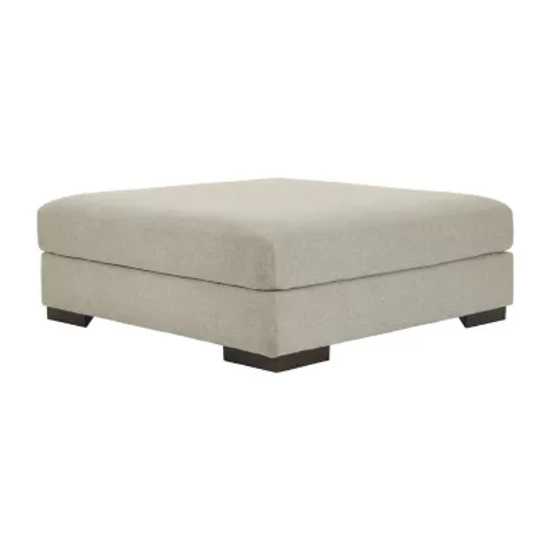 Signature Design by Ashley® Lyndeboro Cushioned Upholstered Ottoman