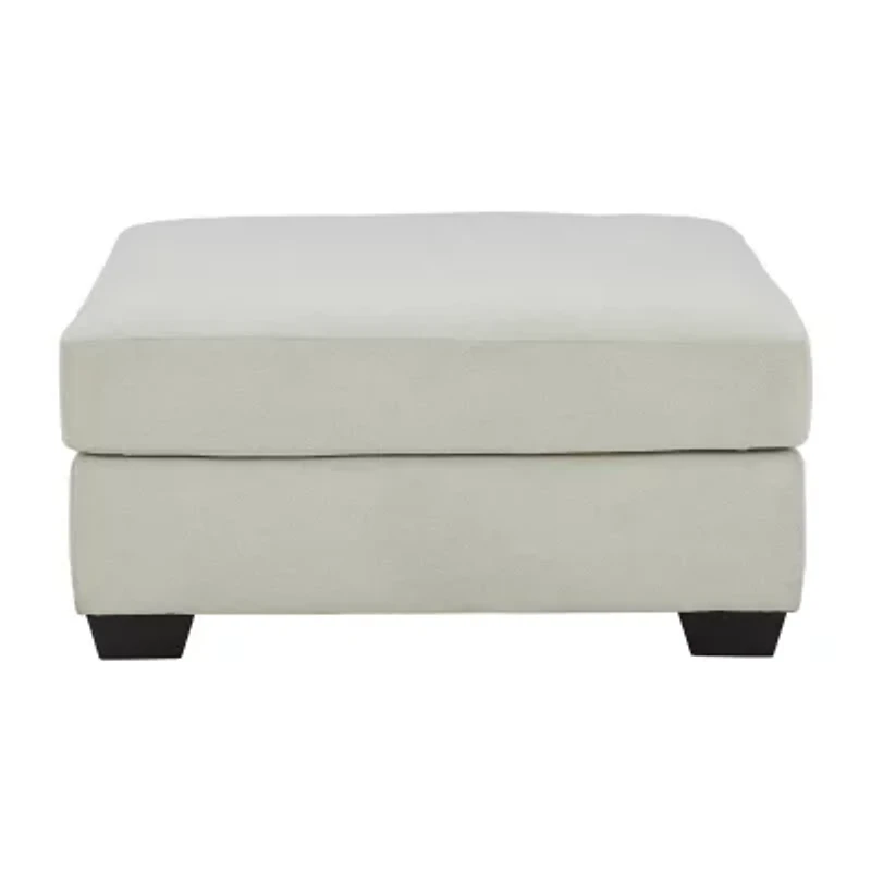 Signature Design by Ashley® Lowder Cushioned Upholstered Ottoman